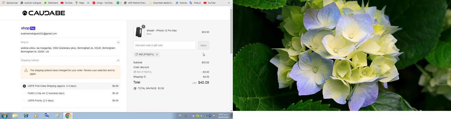 How to apply Caudabe coupon code